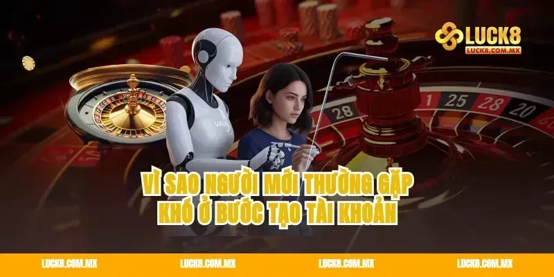 Vì sao người mới thường gặp khó ở bước tạo tài khoản